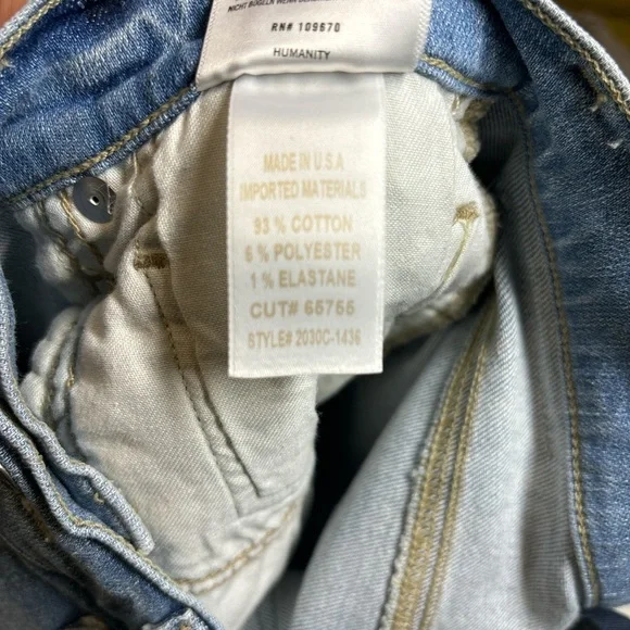 Citizens of Humanity | Isola Mid Rise Cropped Boot Jeans | Sz 25 - Picture 12 of 12